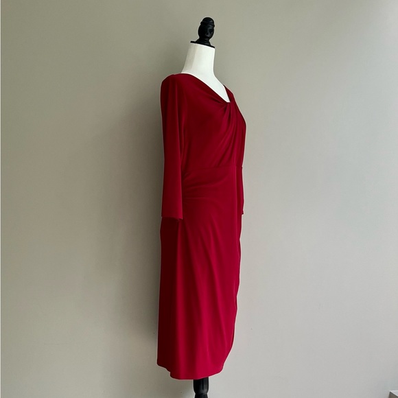 Evan Picone red dress - Picture 3 of 13